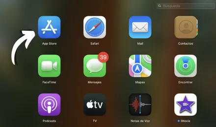 Instalación de la App en macOS - Paso 1