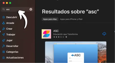 Instalación de la App en macOS - Paso 2