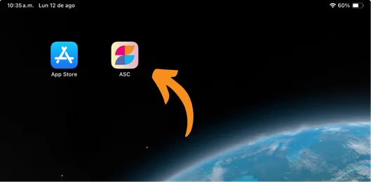 Instalación de la App en iPad - Paso 4